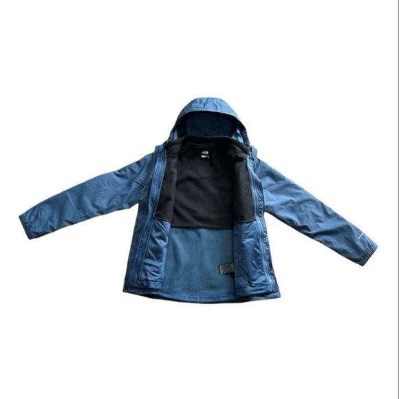 The North Face Antora TriClimate Jacket TNF Black Shady Blue Women’s Medium - Picture 3 of 8